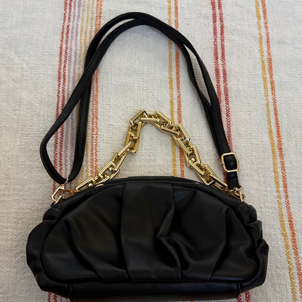 OS - 8 Other Reasons - Black Shoulder Bag
